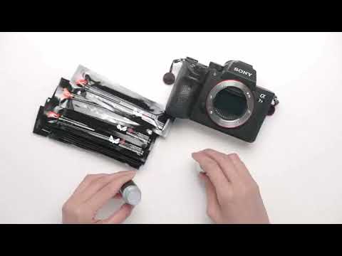 VSGO Sensor Reinigungskit VS-S03E für Vollformat-Kameras 12 Swabs + Flüssigkeit