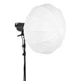 Pumpkin Softbox mit Bowens Mount 65cm - Parabolische Softbox mit Metallstreben