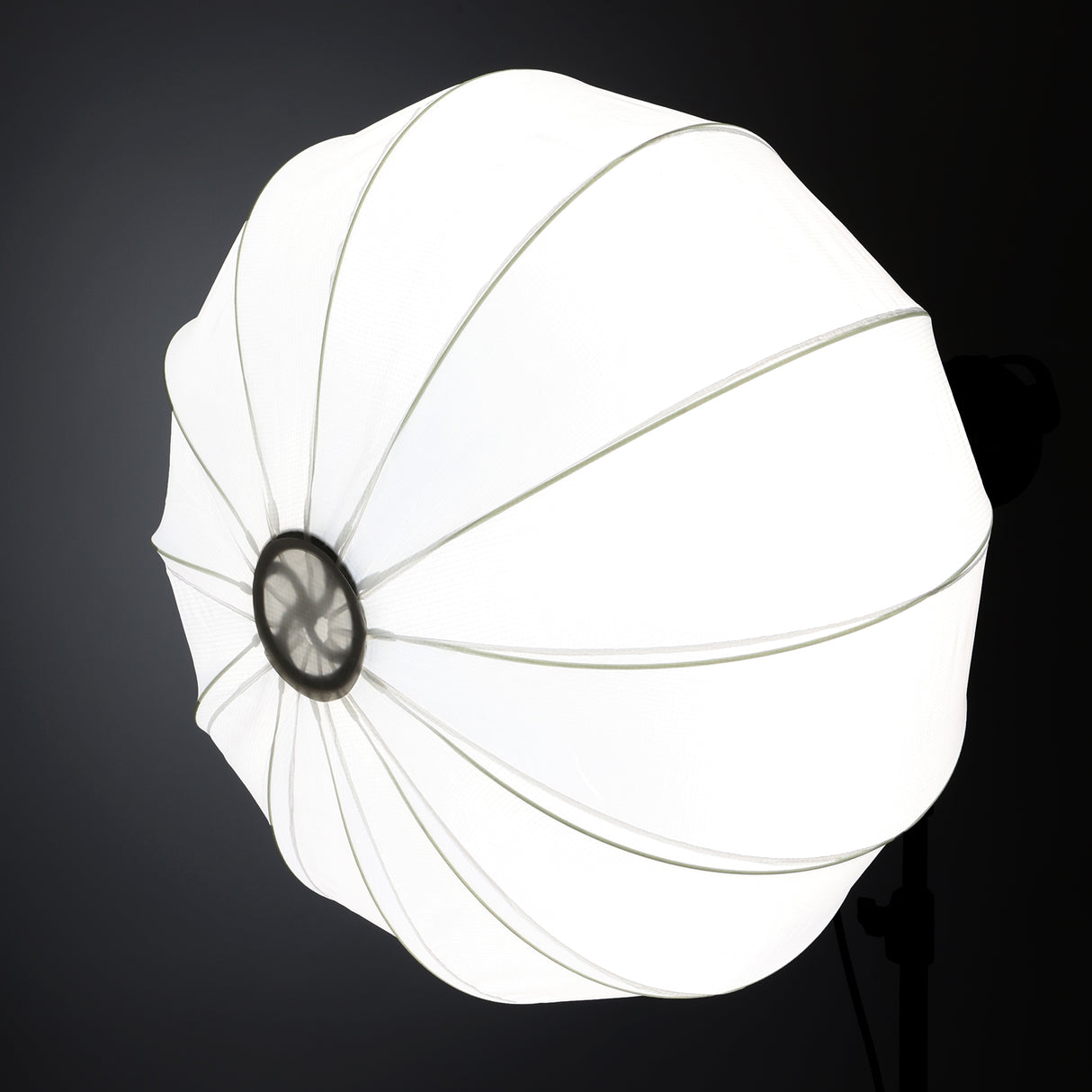 Pumpkin Softbox mit Bowens Mount 65cm - Parabolische Softbox mit Kunststoffstreben