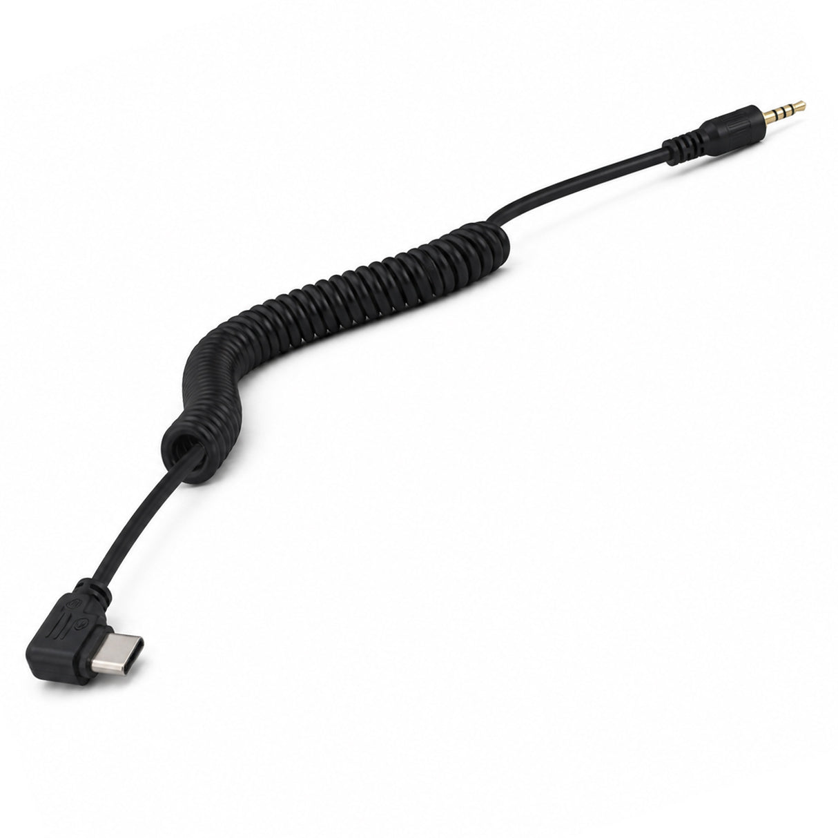 Spiral Adapterkabel 2,5mm USB-C für Sony Alpha 7C II 7C R 7 V A6700 Kameras Fernauslöser Adapter