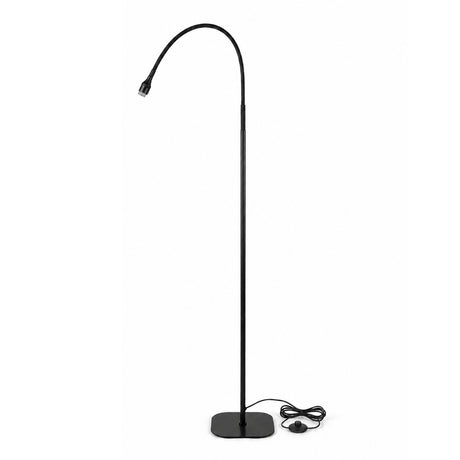 Profi-UV-Lampe 6 W mit Fußpedal & flexiblem Schwanenhals für Nagel-, Wimpern- und Brow-Studio