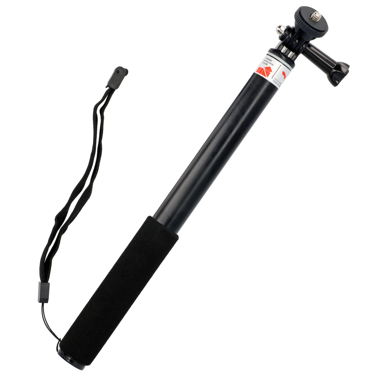 Selfie Stick ausziehbar 4 Sektionen 28-90cm für Actioncams wie GoPro