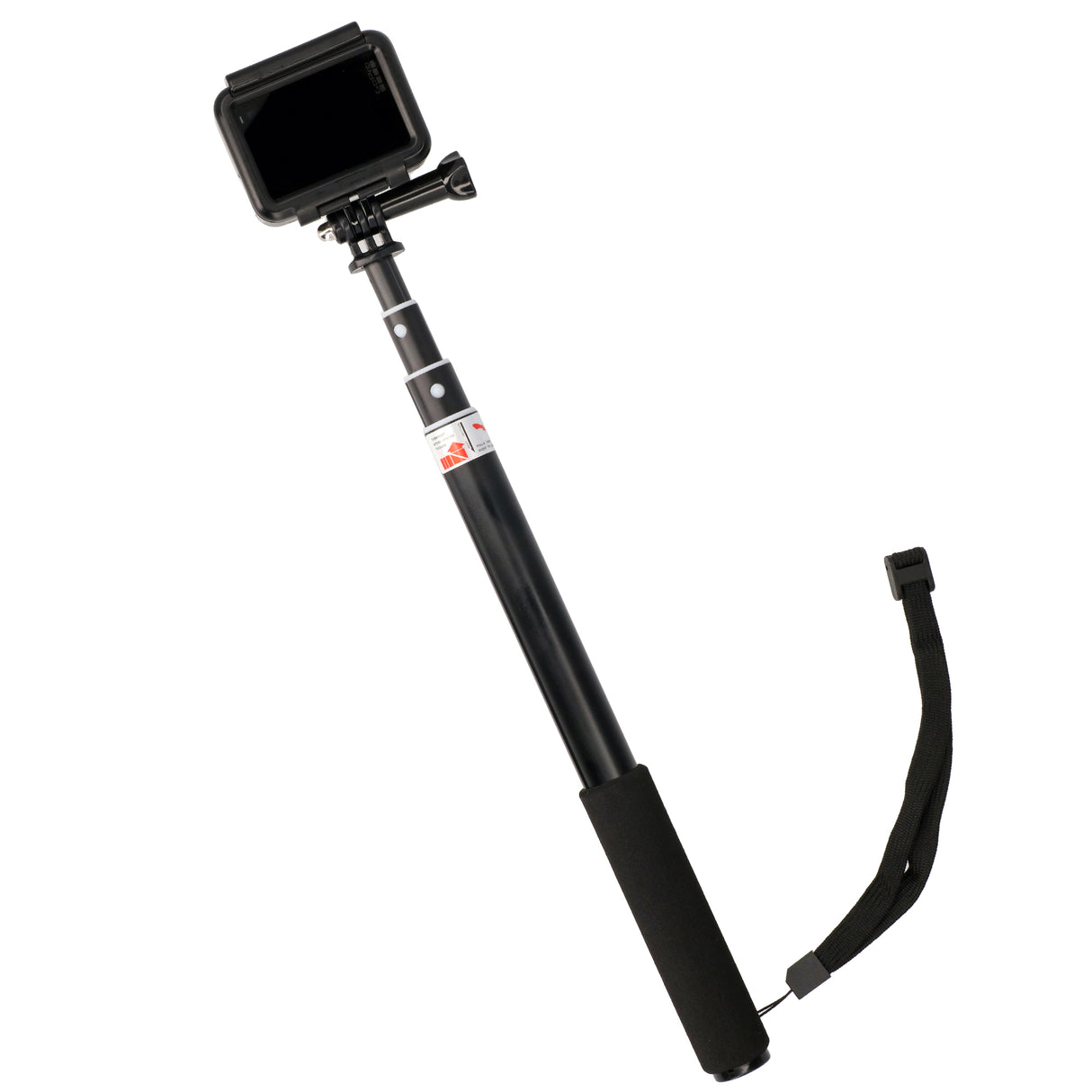 Selfie Stick ausziehbar 4 Sektionen 28-90cm für Actioncams wie GoPro