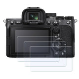 Display-Schutzglas für Sony Alpha A7II, A7SII, A7III, A7RIII, RX1 – 0,3 mm 9H gehärtetes Glas 3 Stück