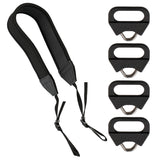 ayex Neopren Gurt + 4er-Set Splentringe Robuste Halterungen