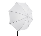Studio-Durchlichtschirm 101cm 40" - innen & aussen weiß