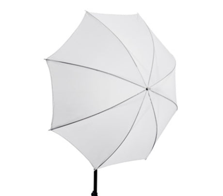 Studio-Durchlichtschirm 101cm 40" - innen & aussen weiß