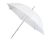 Studio-Durchlichtschirm 84 cm 33" - innen & außen weiß