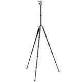 JUSINO Vielseitiges Karbon Tripod mit Monopod-Funktion bis 158cm 8kg + Kugelkopf TK-2535C FGS-30