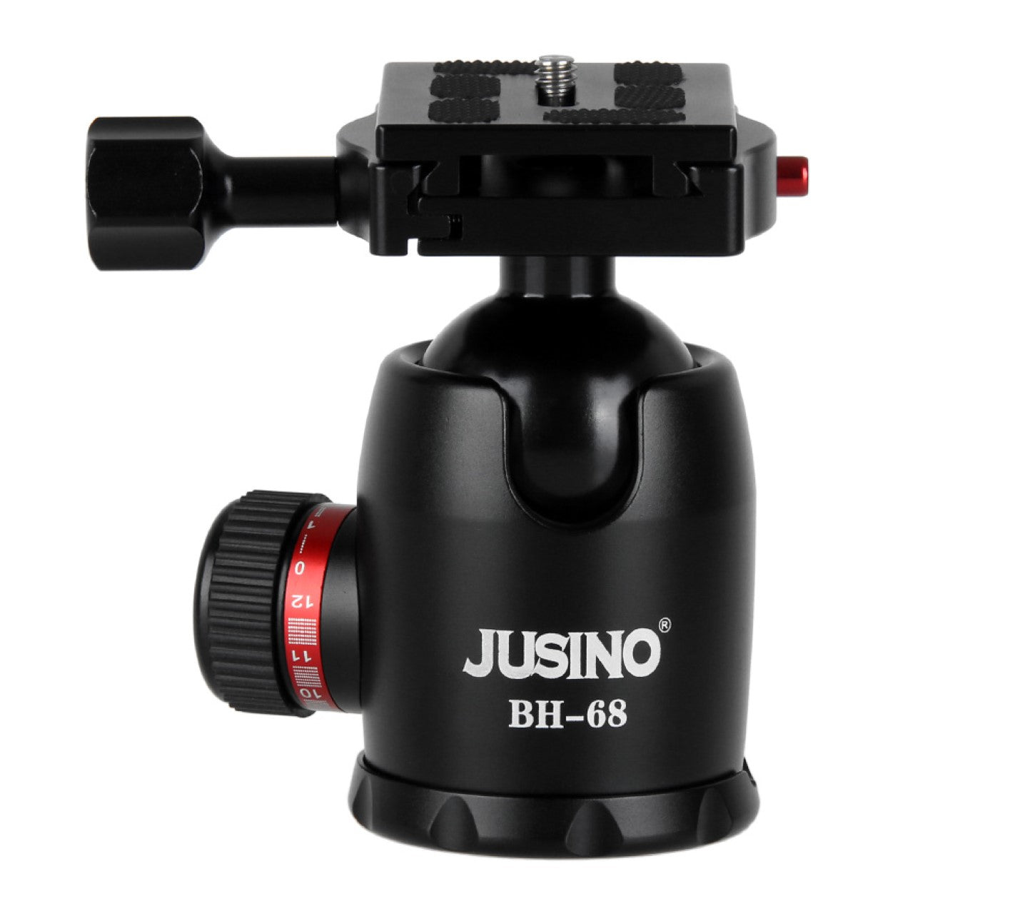 JUSINO Kugelkopf Stativkopf 15kg Belastbarkeit BH-68 Alu