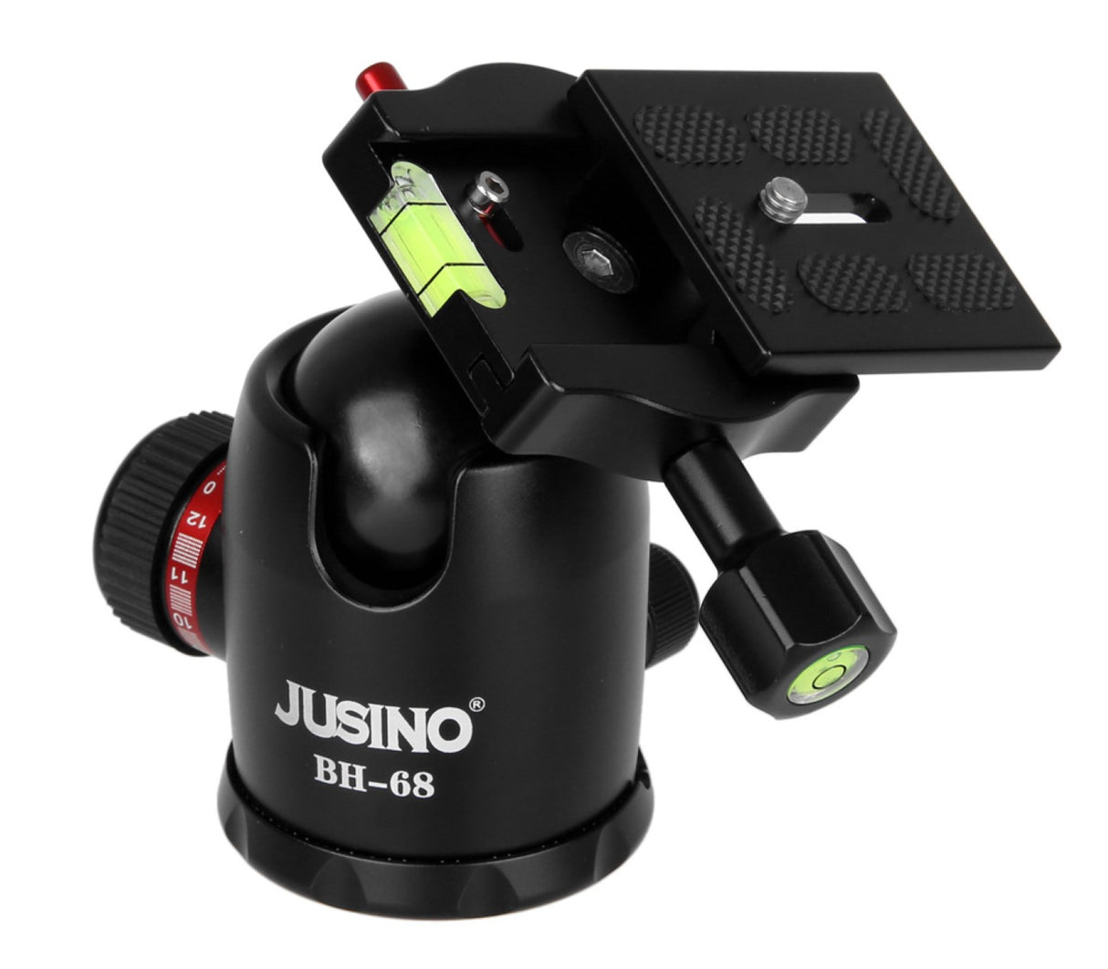 JUSINO Kugelkopf Stativkopf 15kg Belastbarkeit BH-68 Alu