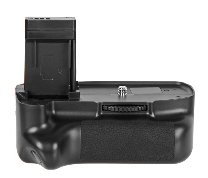 Batteriegriff Set für Canon EOS 1100D 1200D 1300D 1500D 2000D + 2x LP-E10 Akkus + Öse für Handschlaufe wie BG-E10