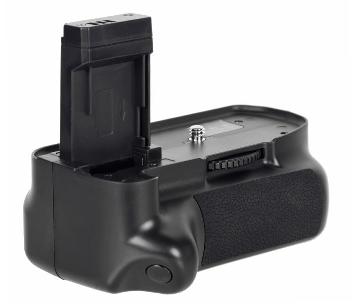 Batteriegriff Set für Canon EOS 1100D 1200D 1300D 1500D 2000D + 2x LP-E10 Akkus + Öse für Handschlaufe wie BG-E10