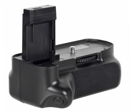 Batteriegriff Set für Canon EOS 1100D 1200D 1300D 1500D 2000D + 2x LP-E10 Akkus + Öse für Handschlaufe wie BG-E10
