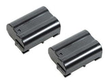 Batteriegriff Set für Nikon D600 D610 wie MB-D14 + 2x EN-EL15B Akku