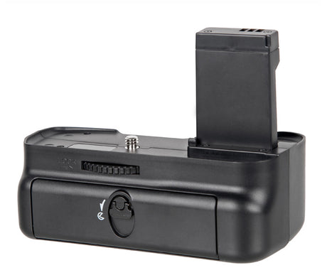 Batteriegriff Set für Canon EOS 1100D 1200D 1300D 1500D 2000D + 2x LP-E10 Akkus + Öse für Handschlaufe wie BG-E10