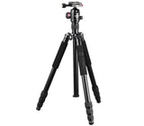 Traveller Stativset leichtes Tripod/Monopod JUSINO TK-254 mit Kugelkopf BT-02