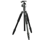Traveller Stativset Tripod/Monopod JUSINO TK-254 mit robustem Kugelkopf BS-40