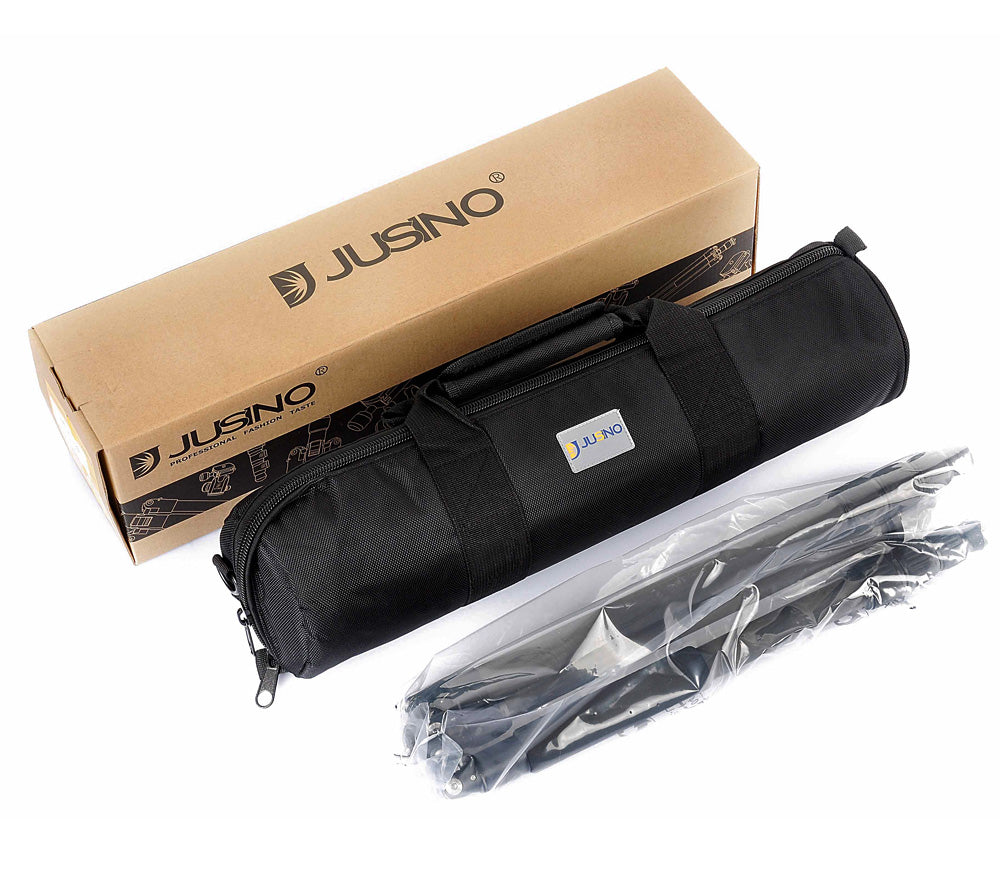 Traveller Stativset leichtes Tripod/Monopod JUSINO TK-254 mit Kugelkopf BT-02