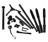 JUSINO TKQ-284 Systemstativ – wandelbares Reisestativ mit Monopod & Tischstativ