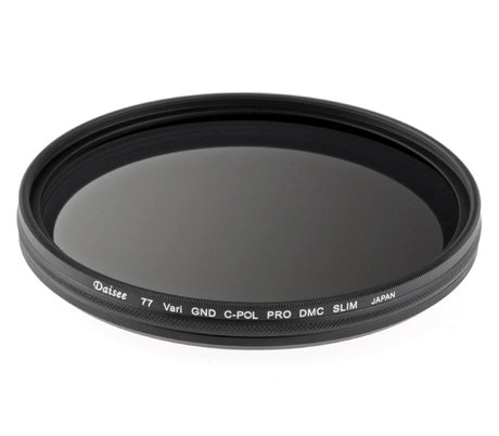 Daisee Variable ND-8 / CPL Kombi Filter 77mm, 8-fach vergütet Slim