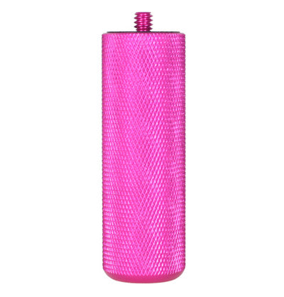 Stabiler geriffelter Aluminium-Kameragriff, in 8 Farben erhältlich