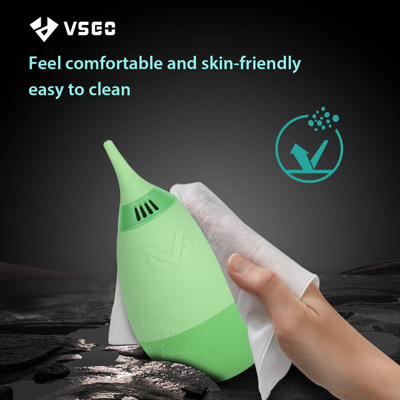 VSGO Air Blower Grün Blasebalg für Objektiv- & Sensorreinigung
