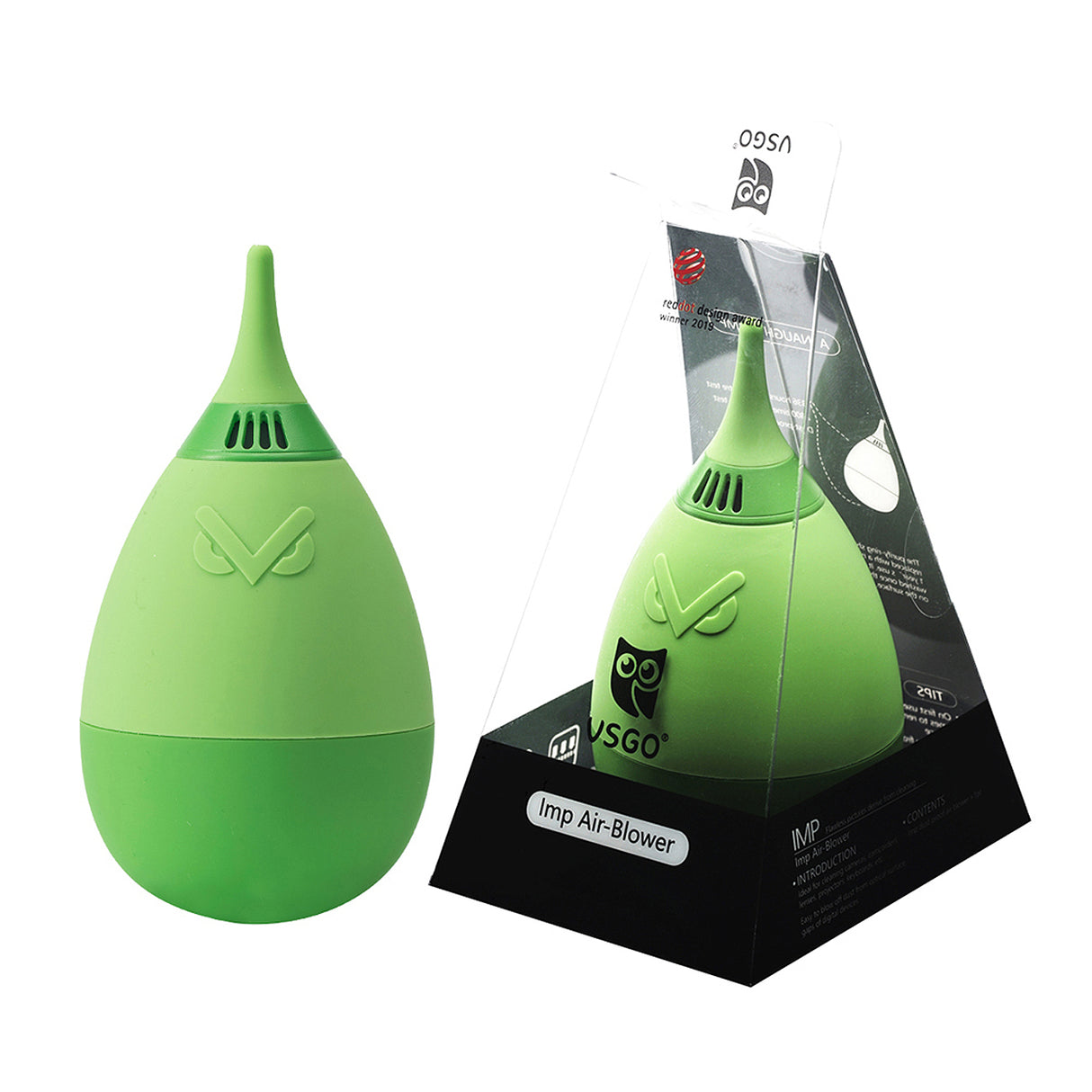 VSGO Air Blower Grün Blasebalg für Objektiv- & Sensorreinigung