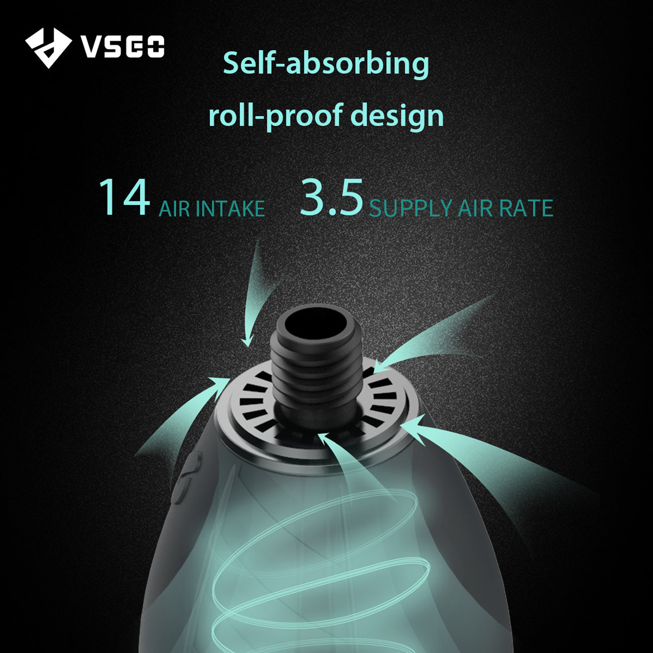 VSGO Air Blower Klassischer Blasebalg für Kamera, Objektiv & Sensor