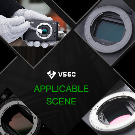 VSGO Sensor Reinigungsswabs 12 Stück für Micro Four Thirds (4/3) Kameras