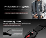 VSGO Black Snipe Pro Kameragurt – Profi-Schnellverschlussgurt - Stalker Black