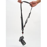 VSGO Black Snipe Urban Kamera-Gurt (Q-Black) – mit Quick-Release, Anti-Twist & Handgurt-Set