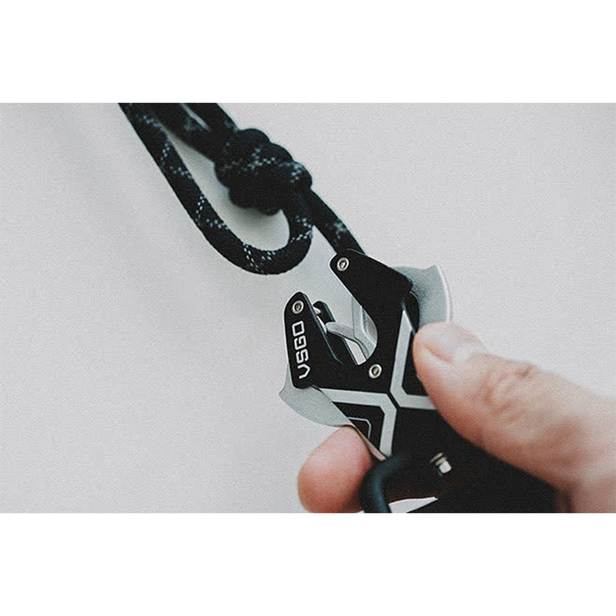 VSGO Black Snipe Urban Kamera-Gurt (Q-Black) – mit Quick-Release, Anti-Twist & Handgurt-Set