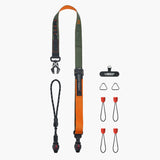 VSGO Black Snipe Urban Kamera-Gurt (Core Glow) – mit Quick-Release, Anti-Twist & Handgurt-Set