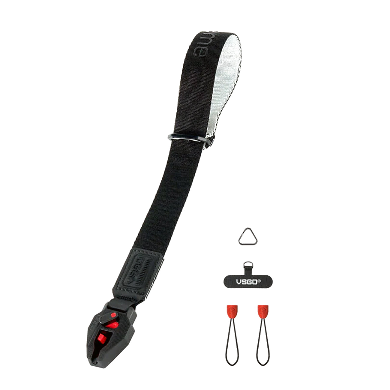 VSGO Black Snipe Urban Kamera-Handgurt (Q-Black) mit Quick-Release & 360° Anti-Twist-Sicherung