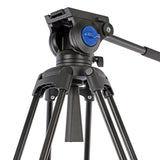 ayex Video Stativ mit Video Kopf Robustes Stativ für professionelle Aufnahmen