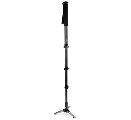 JUSINO Carbon Monopod mit Standspinne Clipverschlüsse bis 12kg 177cm VM-361EC