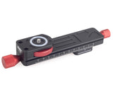 ayex W-160 - Makro-Fokussierungsschiene für DSLR-Kameras - Kompatibel mit Arca-Swiss Standard - Bis 10kg belastbar - CNC gefrästes Aluminium