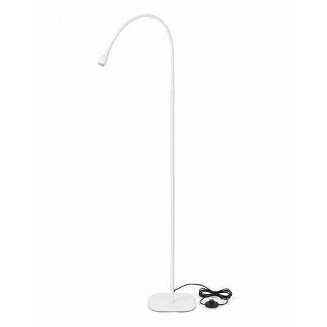 Profi-UV-Lampe 6 W mit Fußpedal & flexiblem Schwanenhals für Nagel-, Wimpern- und Brow-Studio