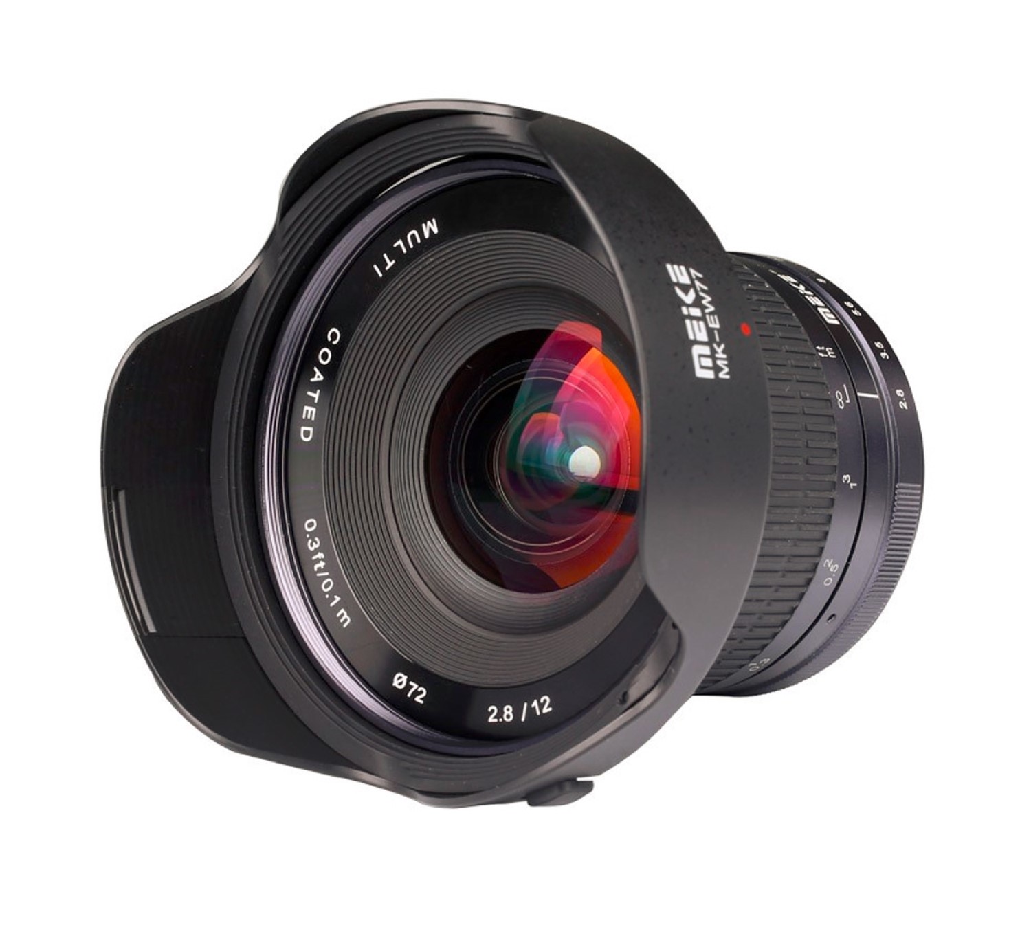 Ultra-Weitwinkelobjektiv MK-12mm-F/2.8 für Canon EOS EF-M