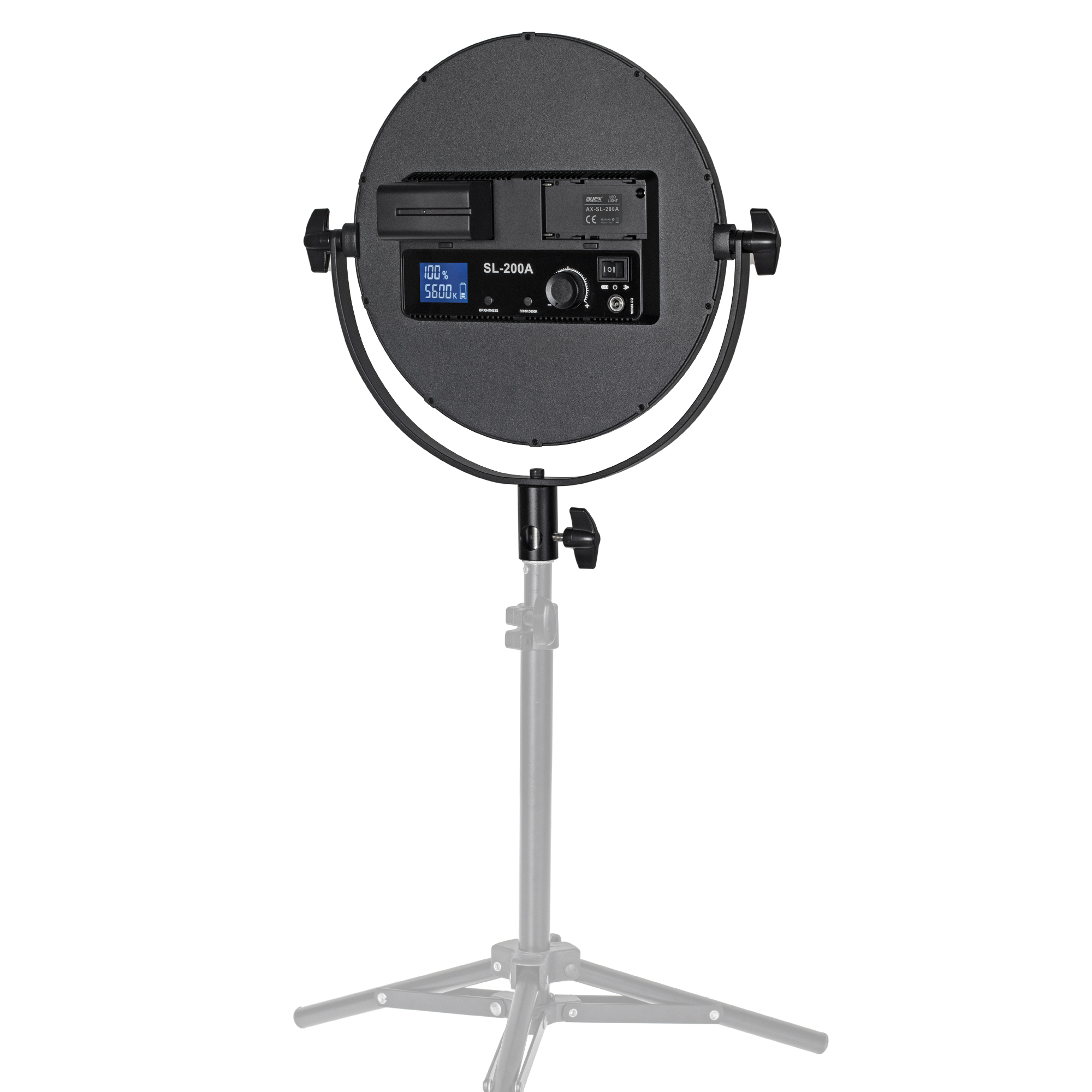 ayex LED Softlight Videolicht warme und kalte Farbtemparaturen Vielseitige LED-Videoleuchte für Perfekte Porträtaufnahmen Dimmbar 360° Schwenkbar 3200-5600k Inklusive Tragetasche ayex LED Softlight Videolicht warme und kalte Farbtemparaturen Vielseitige LED-Videoleuchte für Perfekte Porträtaufnahmen Dimmbar 360° Schwenkbar 3200-5600k Inklusive Tragetasche