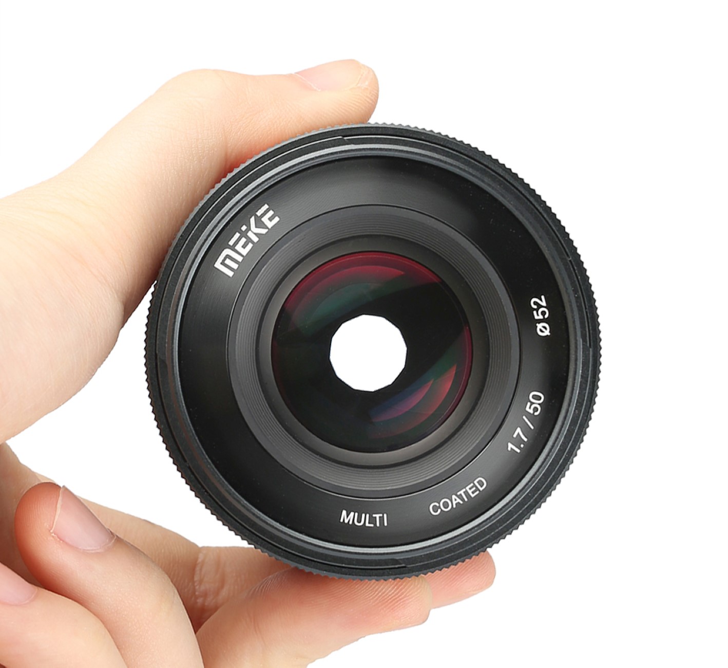 Meike 50mm F1.7 Objektiv multicoated für Sony E-Mount - B-Ware geprüft