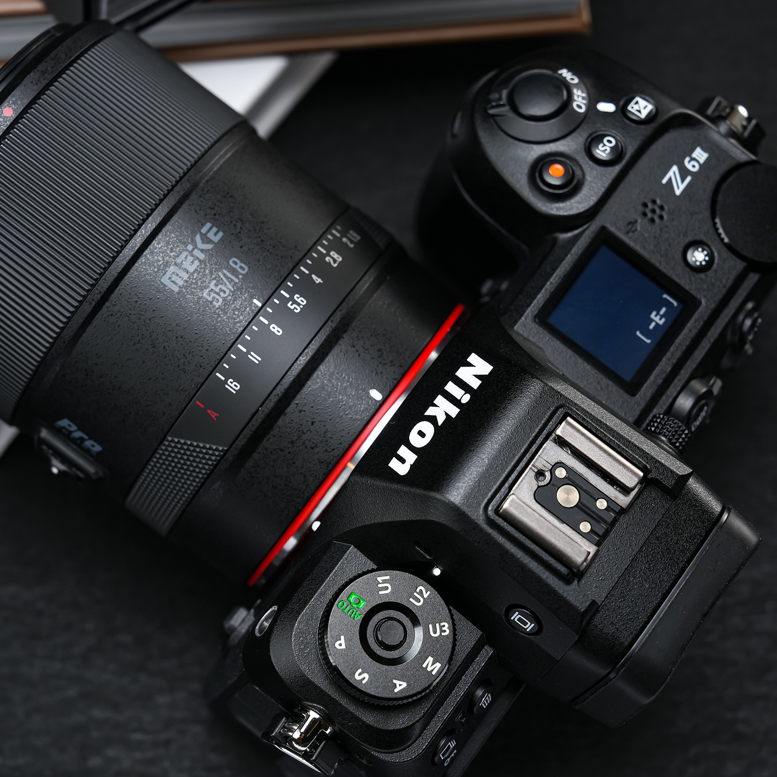Meike 55 mm F1.8 AF Pro STM Autofokus Vollformat Ojektiv Portrait kompatibel mit Nikon Z Mount