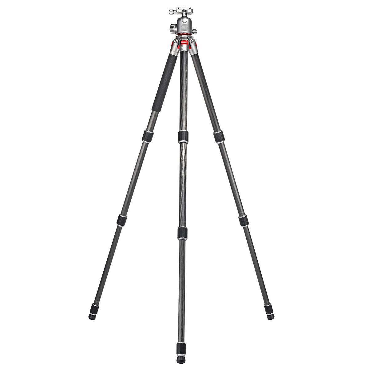 JUSINO Leichtes Karbon Fotostativ mit Kugelkopf Stativ bis 138cm 12kg AF-254C FGS-36 JUSINO Leichtes Karbon Fotostativ mit Kugelkopf Stativ bis 138cm 12kg AF-254C FGS-36