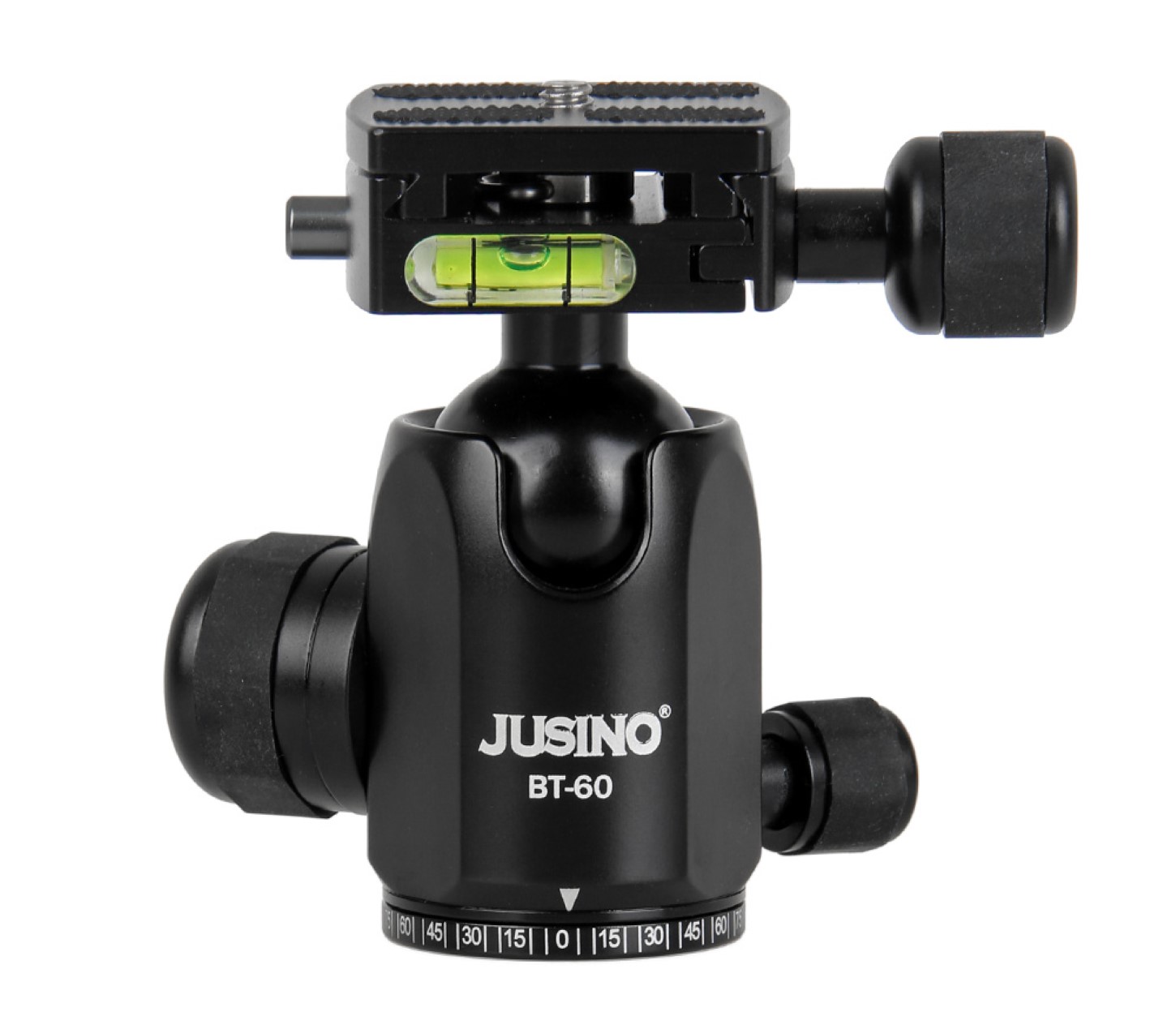 JUSINO Vielseitiges Tripod/Monopod Stativ bis 155cm Höhe/6kg + Kugelkopf BT-60 X-426