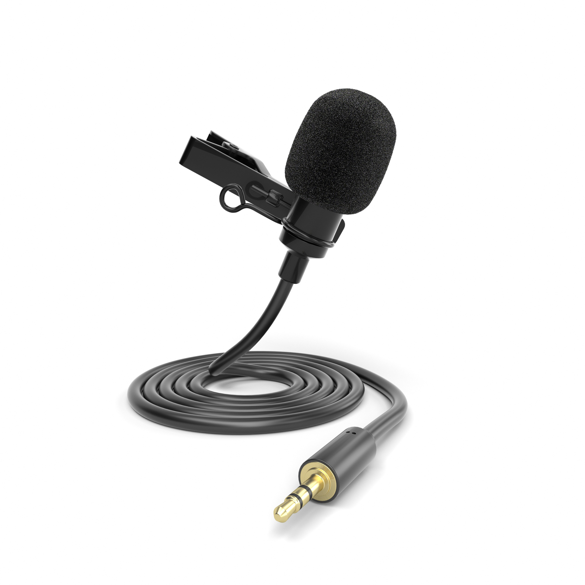 Lavalier-Mikrofon perfekt für Kamera Camcorder PC z.B. für Interviews Livestreams 3,5mm for Camera