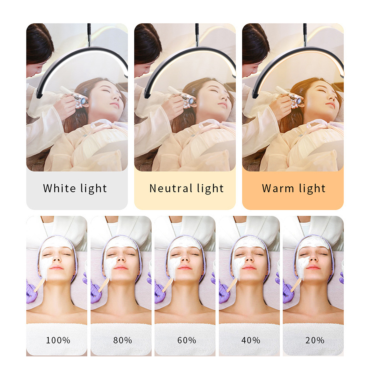 HD-P5_29.jpg LED Beauty Stehlampe – 36W, höhenverstellbar & dimmbar Weiß oder Schwarz