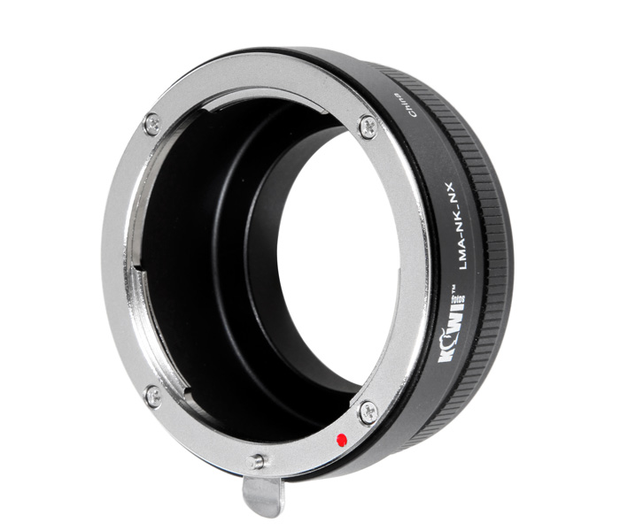 Objektivadapter für Nikon F Objektive an Samsung NX Kameras