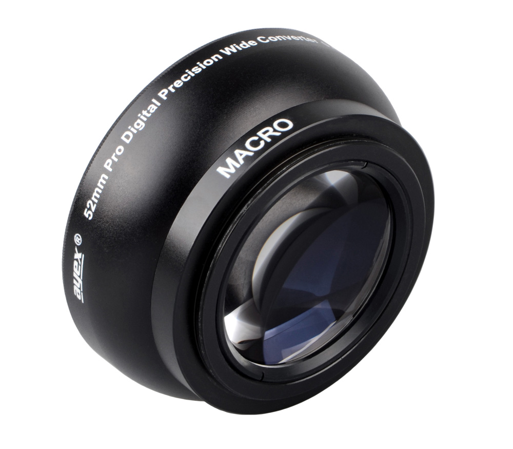 ayex MC Weitwinkel-Konverter 0.45x Vorsatzlinse für 52mm Anschlussgewinde