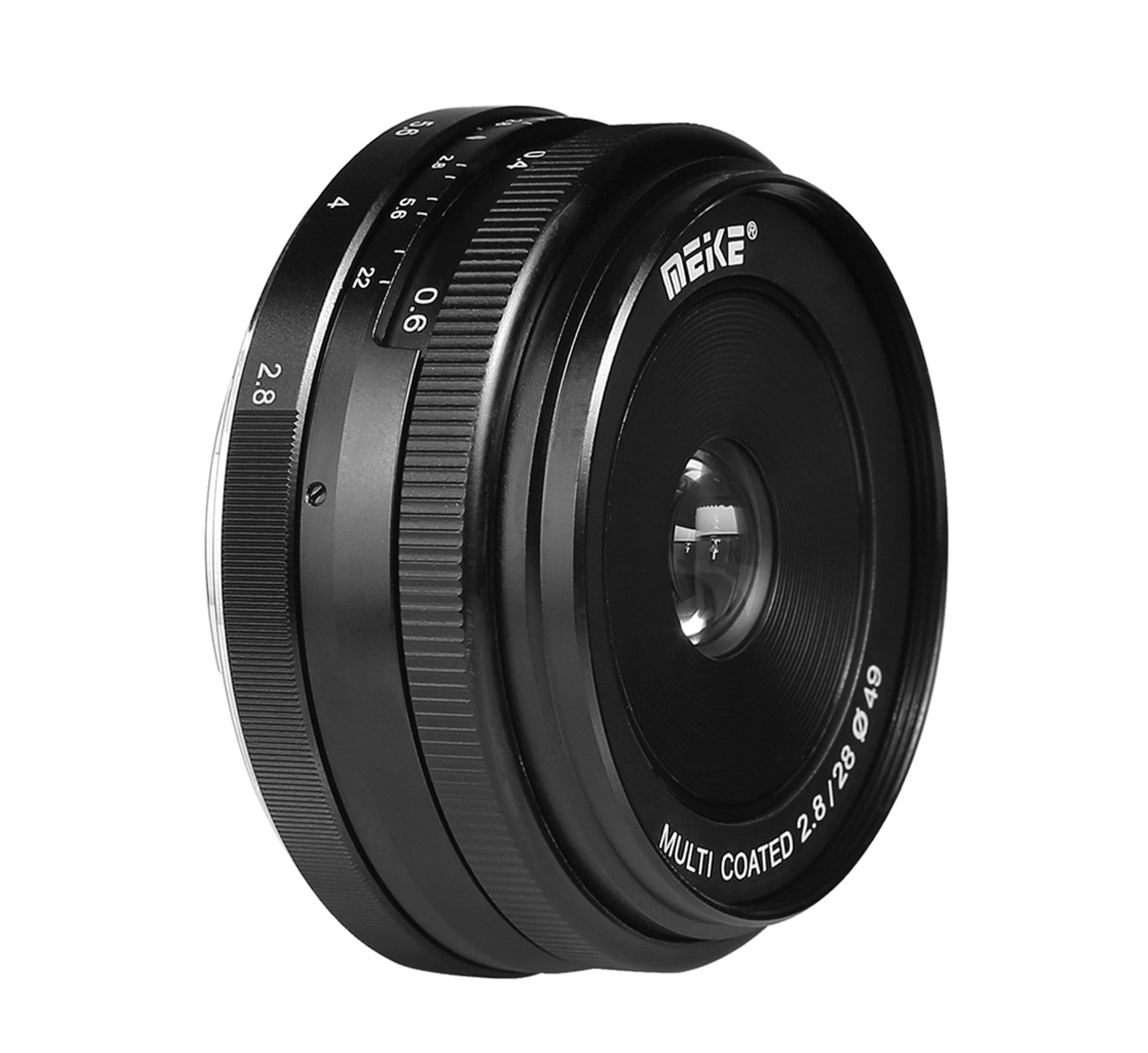 Meike 28mm F2.8 Objektiv multicoated für Fujifilm X-Mount